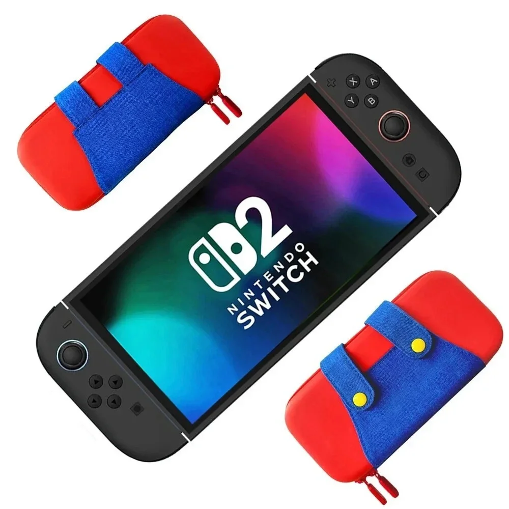 Super Mario Portable Console & Game Carrying Case For Nintendo Switch & Switch 2